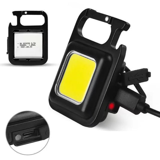 Lampe de travail COB porte-clés